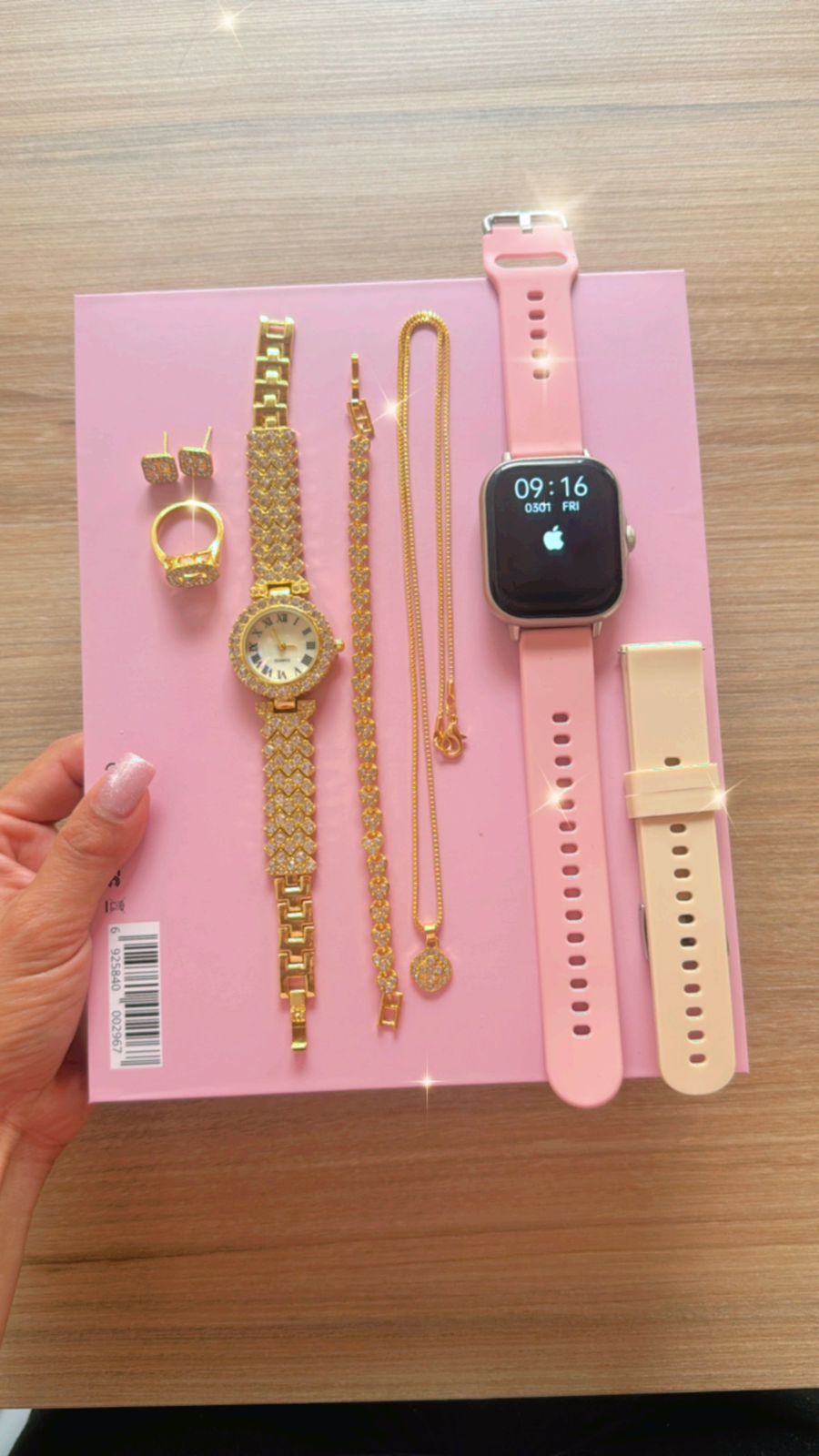 KIT WATCH + ACCESORIOS DE LUJO